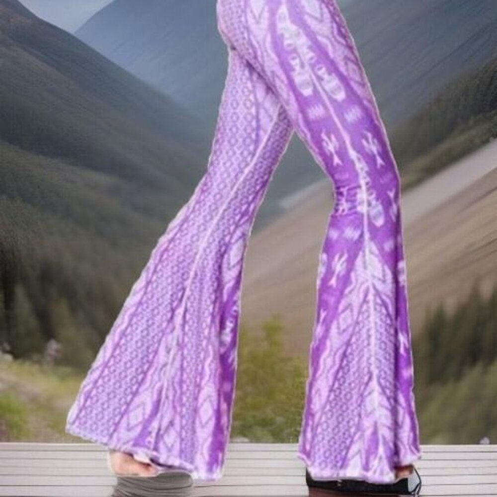 Teeki Aztec Purple Flares